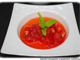 Panna cotta aux fraises