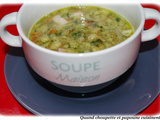 Soupe de haricots blancs, jambon et persillade