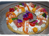 Tarte couronne salee