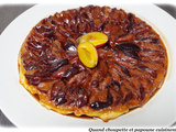 Tatin de quetsches d'alsace