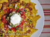 Nachos au Boeuf et Salsa Mexicaine