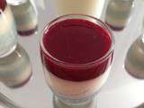 Panna cotta vanille/fruits rouges | Quand Djoudjou se met aux fourneaux