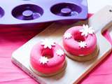 Petits entremets framboise sur palet breton