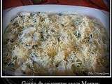 Gratin de courgettes sauce Mornay