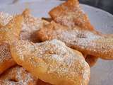 Beignets de carnaval au fromage blanc