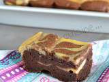 Brownie cheesecake