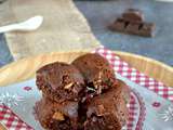 Brownies aux cranberries et aux amandes