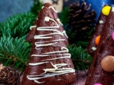 Brownies sapins de Noël