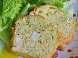 Cake au surimi et aux herbes