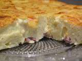 Clafoutis aux lardons et au maroilles