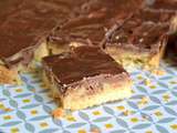 Cookie dough millionaire shortbread