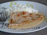 Escalopes de veau sauce Diane