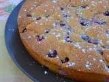 Gâteau fondant amandes et framboises (aux blancs d'oeufs)