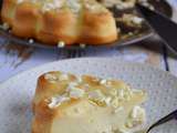 Gâteau magique au chocolat blanc