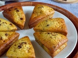 Gâteaux au skyr et aux pépites de chocolat