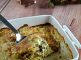 Gratin de ravioles aux cèpes