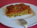 Lasagnes courgettes-viande