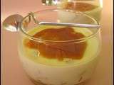 Panna cotta aux pommes et au caramel au beurre salé Made in Calvados