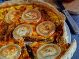 Quiche 3 c (carottes chorizo chèvre)