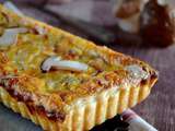 Quiche aux cèpes et au comté