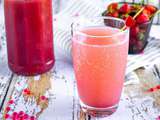 Sirop de fraises