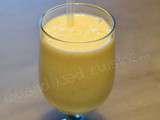 Smoothie banane yaourt