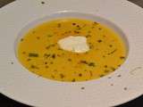 Soupe de lentilles au curry