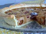 Tarte aux prunes aux spéculoos