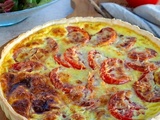 Tarte tomate & truite fumée