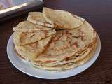 Crêpes vanillées