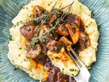 Bourguignon de champignons de Trish Deseine