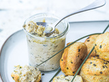 Rillettes de maquereaux et biscuits salés