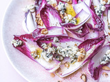 Salade d’endive sauce roquefort noix