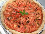 Tarte fine à la tomate