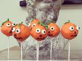 Cakepops Citrouilles