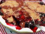 Cobbler Cookies myrtilles framboises