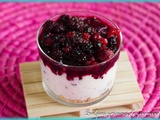 Fromage blanc aux fruits rouges