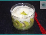 Mousse aux kiwis