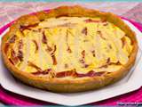 Tarte aux asperges et jambon sec