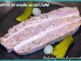 Terrine de volaille au lard fumé