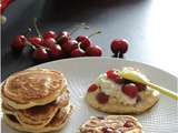 Pancakes aux cerises