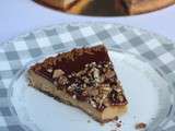 Tarte croustillante au caramel au beurre salé - Qui Dort Dine