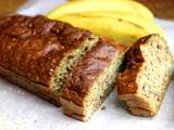 Banana bread à l’avoine- sans gluten, sans lait