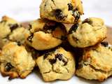 Biscuits aux raisins secs, au rhum et au miel