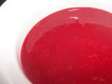 Coulis de fraises – Facile et rapide