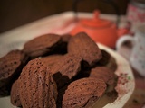 Madeleines au chocolat noir