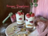 Verrine aux framboises parfumée à la rose – un délicieux dessert girly