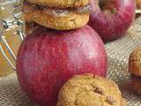 Whoopies noix de coco, pomme et coquelicot