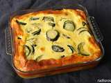 Gratin de courgette mascarpone citron