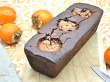 Gâteau chocolat kaki